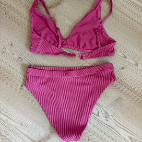 Roxy Ribbed Bikini Set - Picture 2 of 4